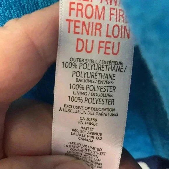 Hartley fleece lined raincoat  with two front pockets - Picture 3 of 3